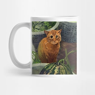 Melon Protector (Cat) Mug